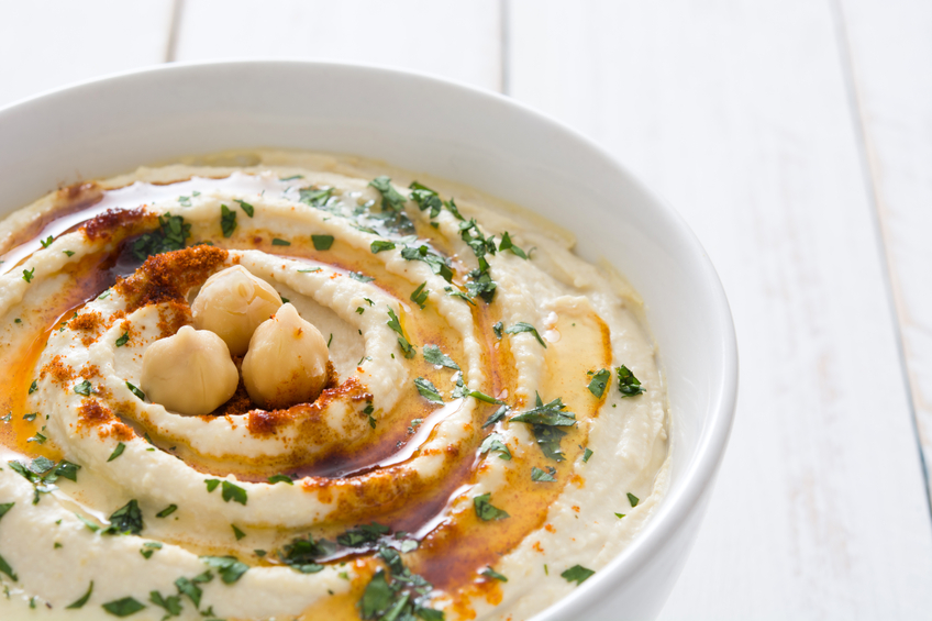 Schnelle gesunde 15-Minuten-Rezepte: Hummus-Rezept - tipps4fitness.de