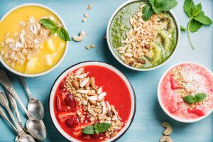 Schnelle gesunde Rezepte: Smoothie-Bowl-Rezept