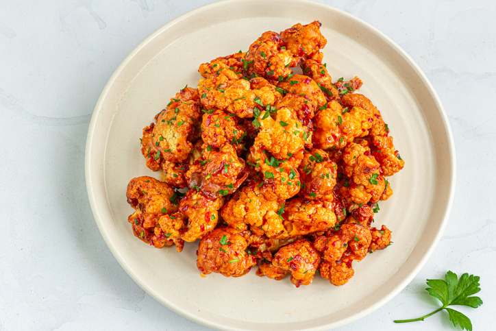 Schnelle gesunde Rezepte: Cauliflower-Wings-Rezept